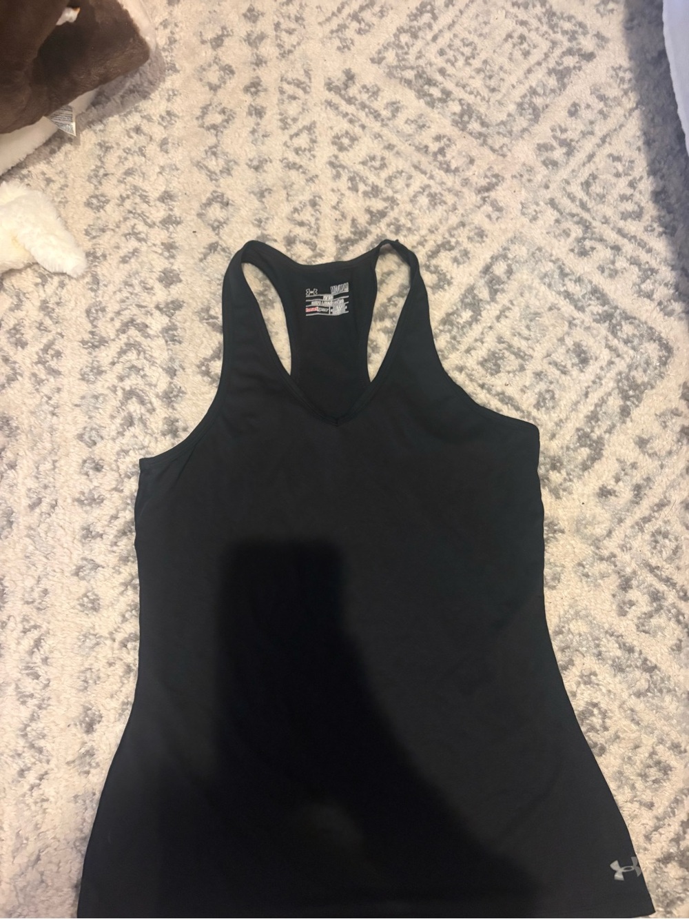 Under Armour Women's Black Racerback Performance Tank
